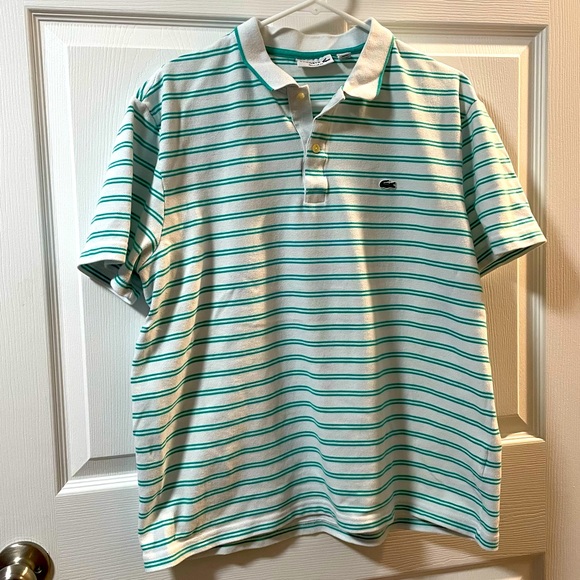 Lacoste Stripped Polo Size XL - Picture 1 of 7